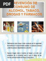 Prevención de Consumo de Alcohol, Tabaco