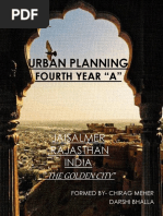 Urban Planning: Fourth Year "A"