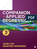 Companion Applied Regression R