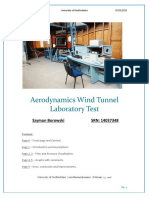 Aerodynamics Wind Tunnel Laboratory Test: Szymon Borowski SRN: 14037348