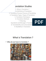 Translation Studies