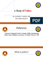 The Study Of: Politics