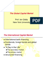 The Global Capital Market: Prof. Ian Giddy New York University