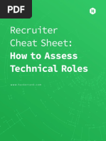 Recruiter Cheat Sheet 