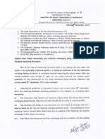 Rain Water Harvesting and Artificial Recharging Along National Highways Standard Operating Procedure. On 3rd September 2019.