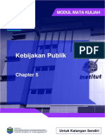 Kebijakan Publik Modul 5