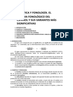 11 Fonética y Fonología. El Sistema Fonológico Del Español y Sus Variantes Más Significativas