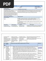 Maths 2a Unit of Work