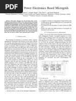 A Review of Power Electronics Based Microgrids: Josep M. Guerrero, Xiongfei Wang, Zhe Chen, and Frede Blaabjerg