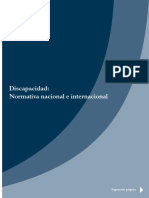 Discapacidad Normativa Nacional e Internacional 2018 PDF