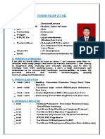 Curriculum Vitae: A. Data Personal