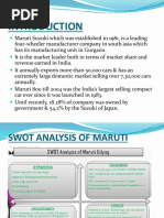 Marketing Strategy of Maruti Suzuki