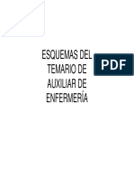 Esquema Auxiliar Enferemeria 1 PDF