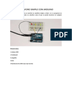 Semáforo Simple Con Arduino