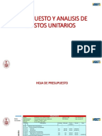 Costos Unitarios