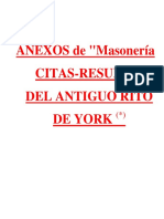 MASONERIA - Antiguo Rito de York