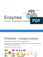 Enzymes: Ust Fop - Department of Biochemistry