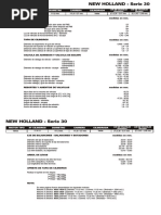 Especificaciones de Apriete