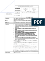 SPO Pembersihan Freezer Daging