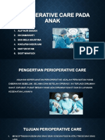 Perioperative Care Pada Anak Kelompok 6