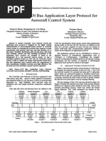 I I I I I I I I I I I I I: Design of CAN Bus Application Layer Protocol For Aerocraft Control System