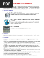 Specific Gravity of Aggregate-1