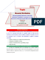 3.binomial Distribution