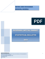 SEC Nigeria Statitical Bulletin 2010 PDF