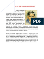 Biiografia de Jose Carlos Mariategui