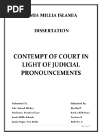 Contempt of Court PDF