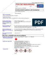 Hoja de Seguridad Catalizador Esmalte Inpolac