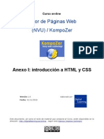 Introducción A HTML y CSS
