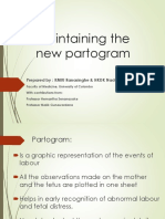 Maintaining The New Partogram: Prepared By: KMIU Ranasinghe & HKDK Nadeeshani