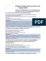 CCNA 1 v6.0 Chapter 9 Quiz Answers Cisco Last Update 2019