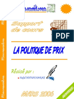 Politique de Prix