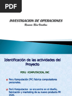 iNVESTIGACION DE oPERACIONES