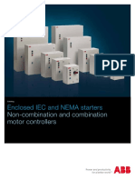 Enclosed IEC and NEMA Starters: Non-Combination and Combination Motor Controllers