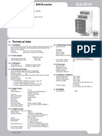 Technical Data: Monitoring Relays - ENYA Series