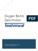 Oxygen Bomb Calorimeter