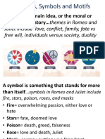 Romeo and Juliet Themes Symbols Motif