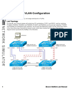 SWITCH Lab: VLAN Configuration: Objective