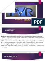 Case Study On PVR Cinemas