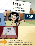 Lesson 7 Employee Movements