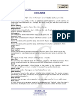 Stock Market Glossary - 123 PDF