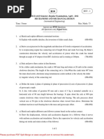 II B.Tech II Semester, Regular Examinations, April - 2012 Mechanisms and Mechancial Design