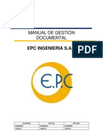 Manual de Gestión Documental: Epc Ingenieria S.A.S