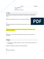 Quiz Semana 1 Estadistica