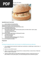 Hamburguesa de Pescado