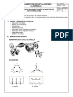 Fundamentos de Instalaciones Eléctricas: Arranque Directo Con Inversión de Giro de Un Motor Trifásico