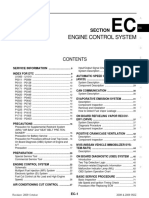 Engine Control System: Section